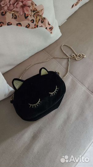 Бархатная сумочка детская