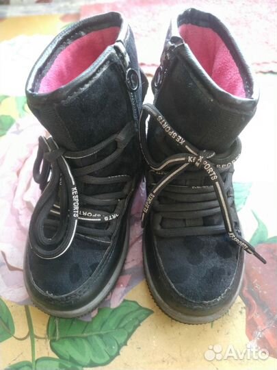 Сапожки демисезонные для девочки