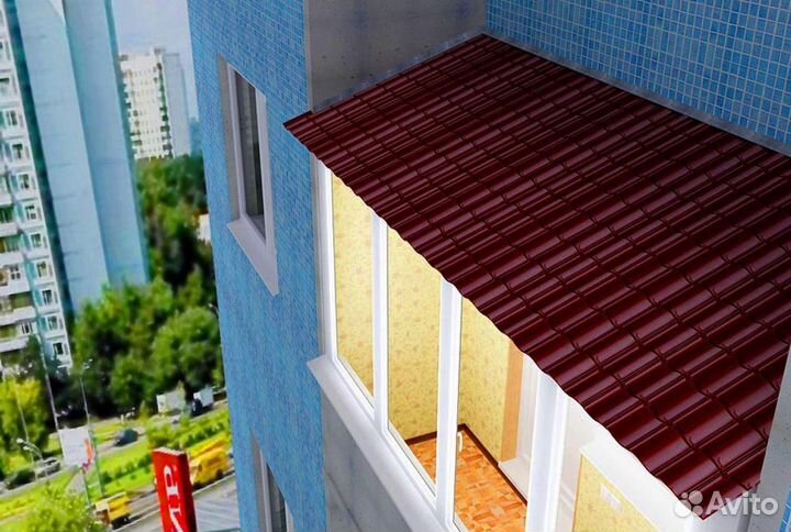 Балконная крыша