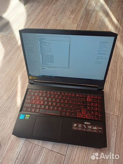 Игровой Acer Nitro 5 intel i5 11400H RTX 3050Ti