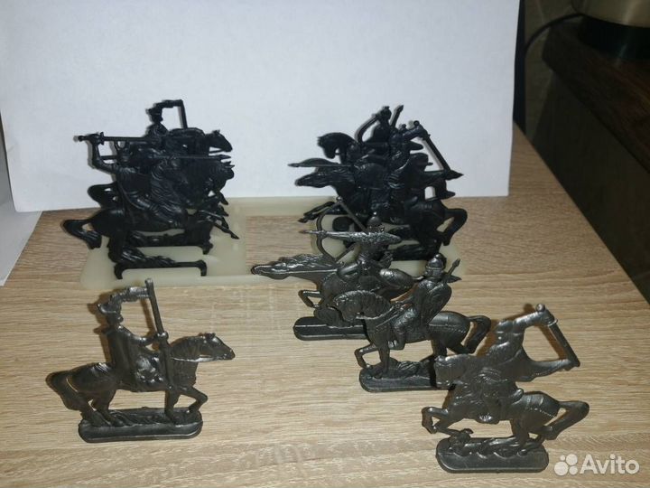 Солдатики СССР. Воины Средневековья. Разные наборы
