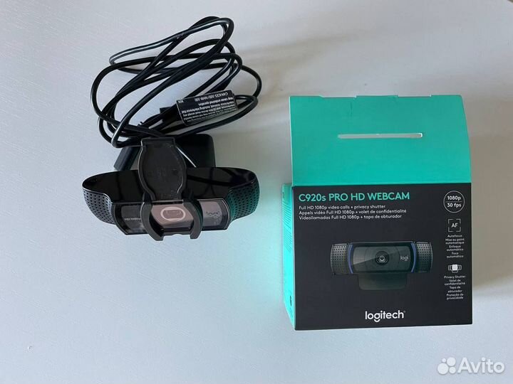 Веб камера Logitech C920s PRO HD