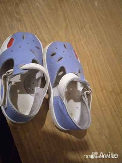 Сандалии в сад