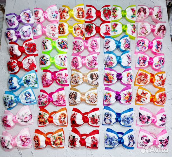 Бантики на резинках