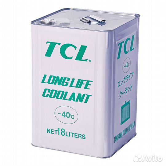 Антифриз TCL LLC -40C зеленый, 18 л