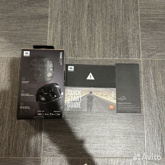 Наушники TWS JBL tune 225TWS черные