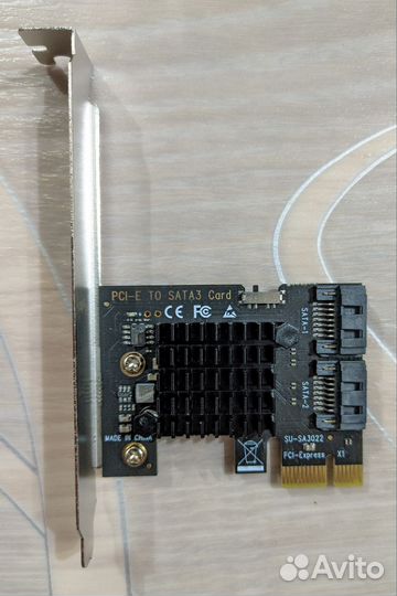 Плата расширения pci-e на SATA3.0