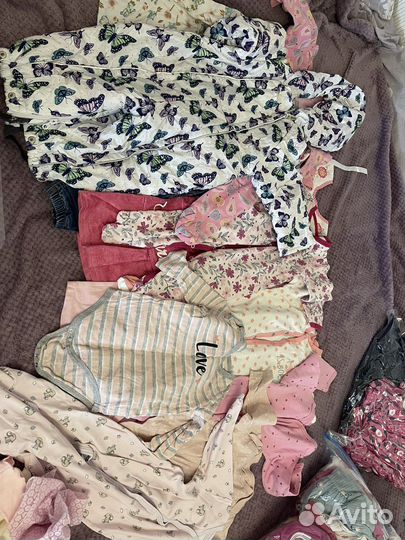 Вещи пакетом на девочку