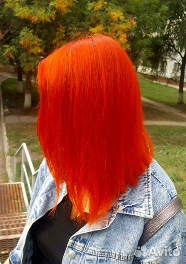 Яркие окрашивания волос