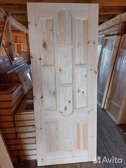 Дверь межкомнатная из сосны