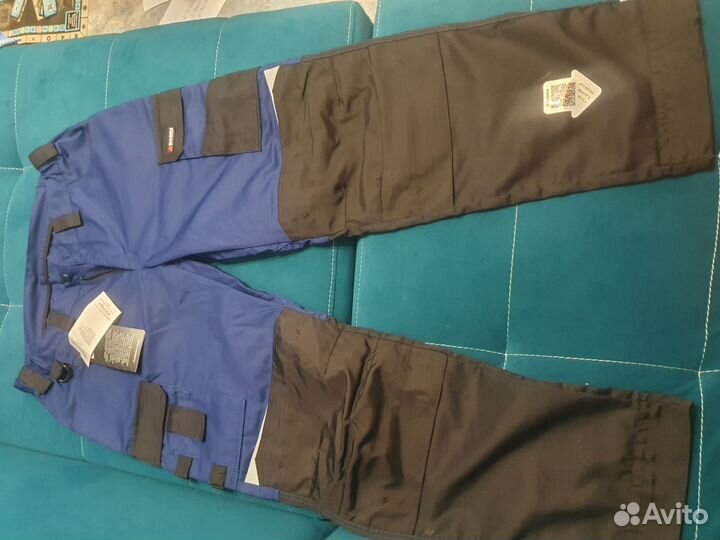 Брюки итр Brodeks KS302 черно-синие