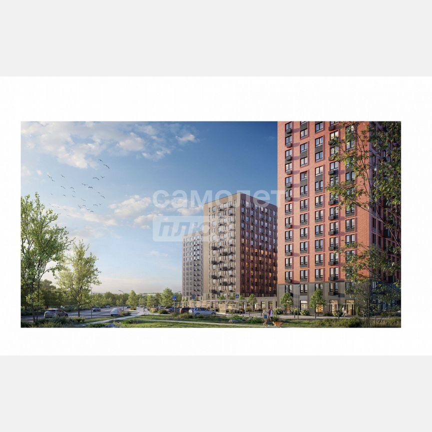 2-к. квартира, 41,5 м², 2/14 эт.