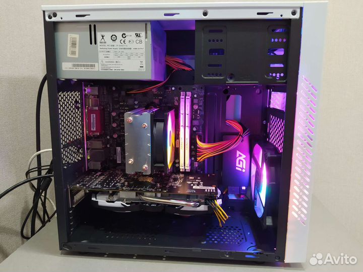 Игровой пк Intel Core i7, RX 580 8GB, 16GB, SSD