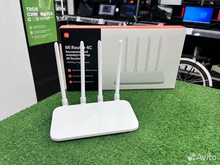 Wi-Fi маршрутизатор Mi Router 4C (Пт18Б)