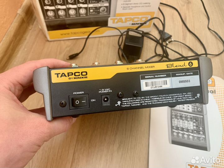 Микшерный пульт Mackie Tapco Blend 6