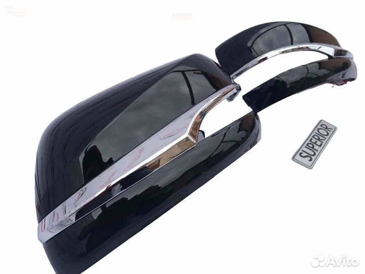 Накладки на зеркала Lexus LX 570 W1601