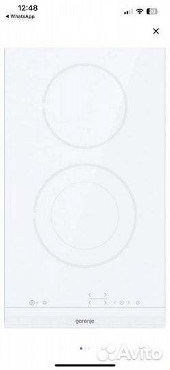 Встраиваемая варочная панель электрическая