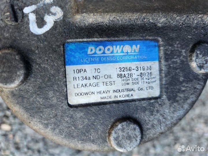 Компрессор кондиционера Kia Mohave HM D6EA 2012