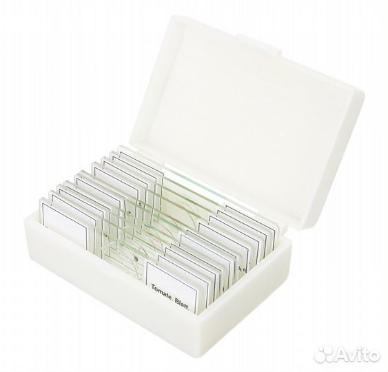 Набор микропрепаратов Bresser 10 шт., в кейсе