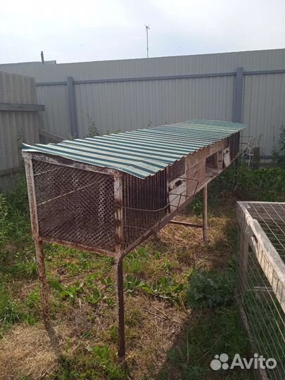 Клетка для кроликов с маточником