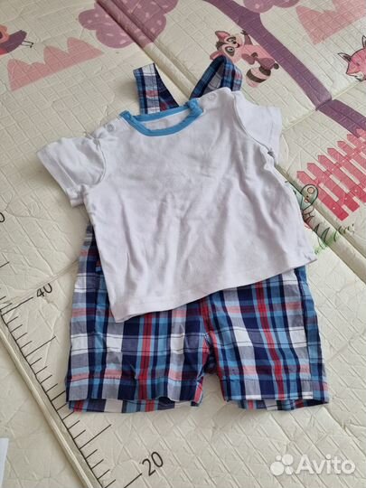 Летние вещи пакетом 80 86 на мальчика