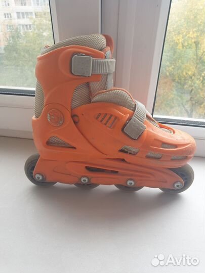 Роликовые коньки детские раздвижные