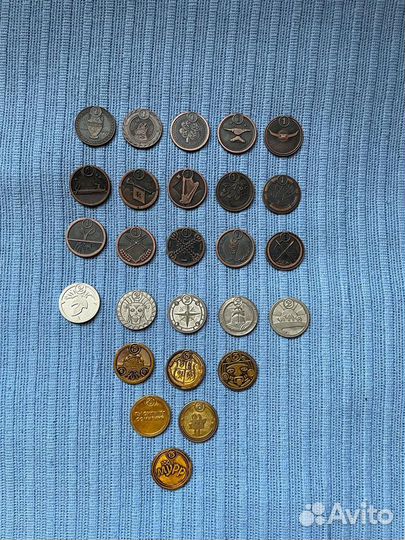 Коллекция монет магазина «Пятерочка»