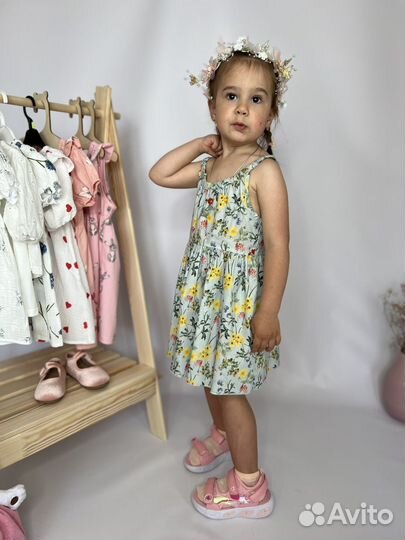 Платье для девочки на лето