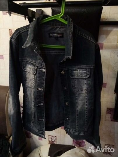 Джинсовая куртка женская 46-48