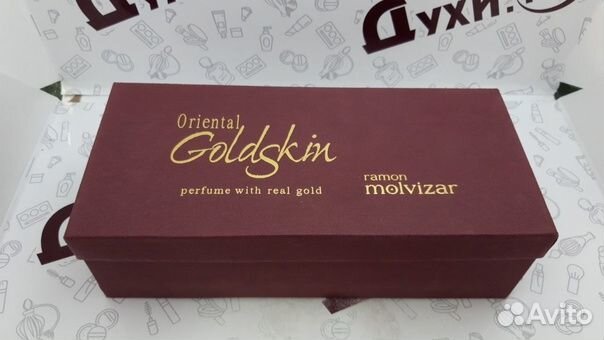 Парф.вода ramon molvizar musk oriental goldskin