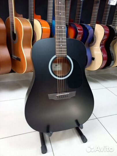 Акустическая гитара JET JD-255 BKS Новая
