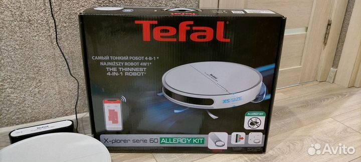 Робот пылесос tefal explorer serie 60