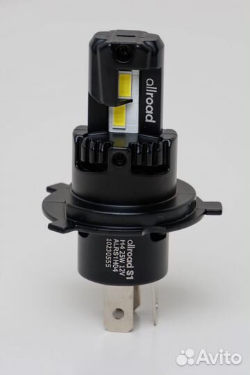 Allroad S1 LED Лампа Н4 H19 25Ват 12V