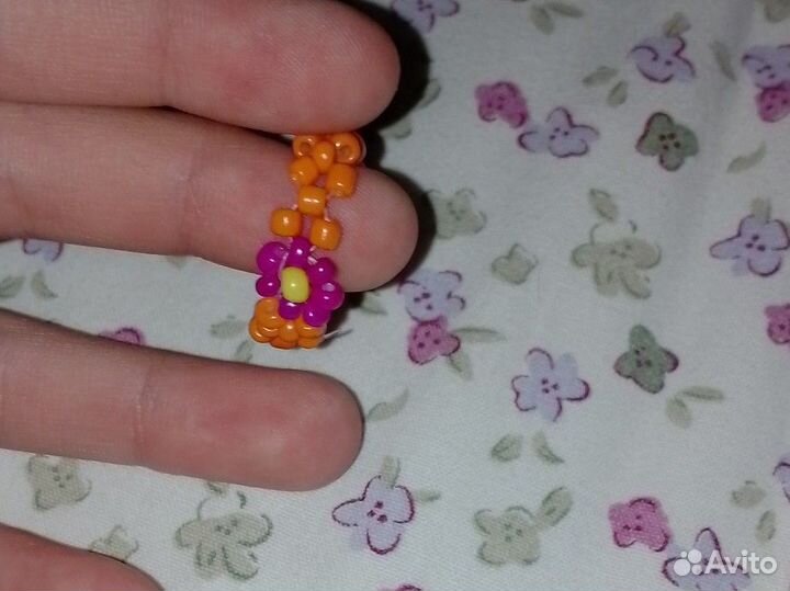 Колечки из бисер