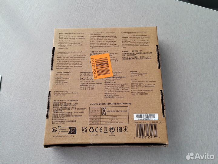 Микрофон Logitech for meetup 989-000405