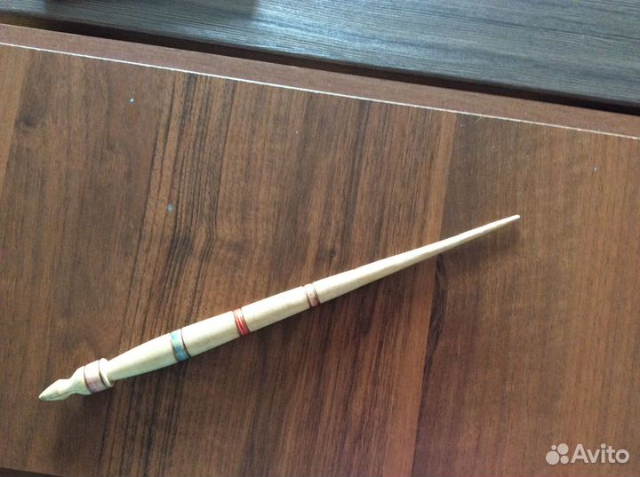 Деревянное, старинное веретено