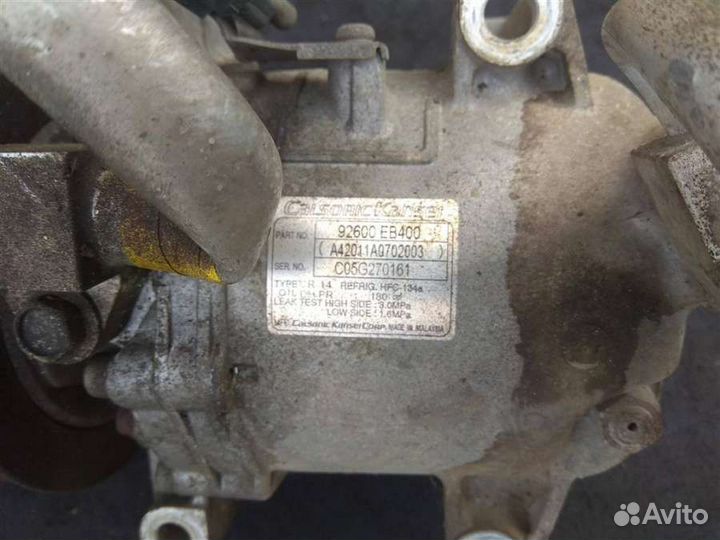Компрессор кондиционера 92600EB400 Nissan Navara D