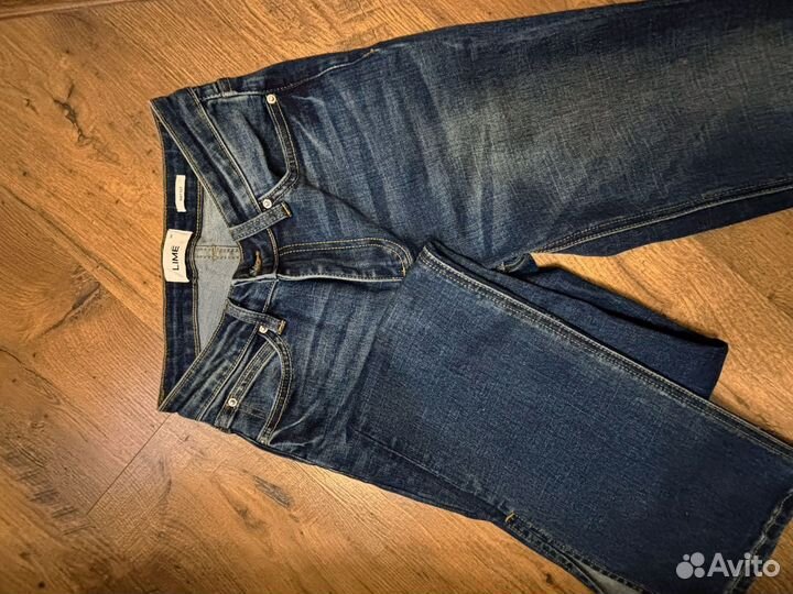 Джинсы lime 36 с разрезами