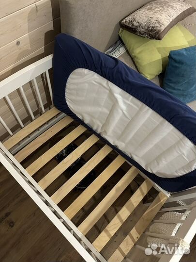 Детская кроватка приставная