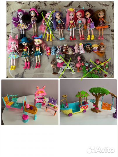 Девочки Enchantimals, наборы