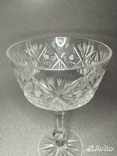 Хрустальная ваза для варенья СССР