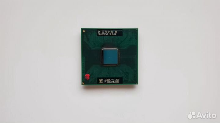 Процессоры Intel Core2Duo T6400 T6500 T6600