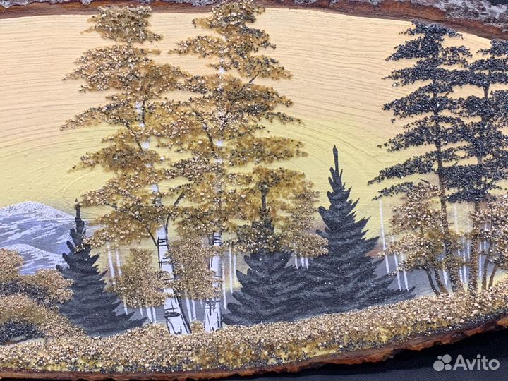 Панно по дереву