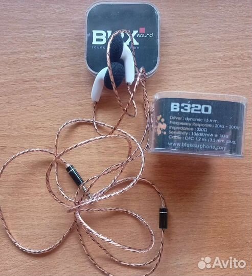 Вкладыши Blox B 320 (320 Ohm)