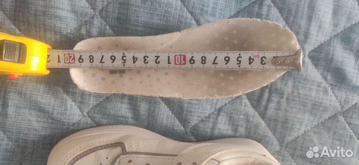 Детские кожаные кеды