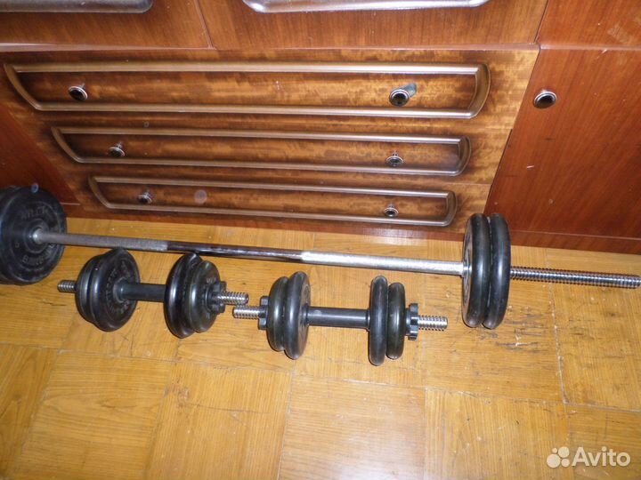Гантели штанга