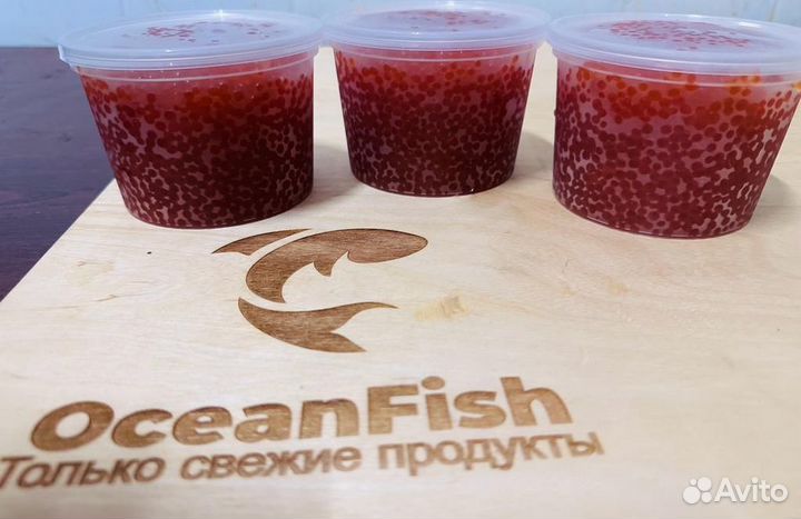 Красная икра горбуши премиум