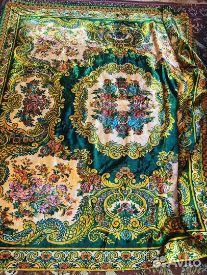 Ковер плюш Италия, времен СССР новый, 2.4х2 м