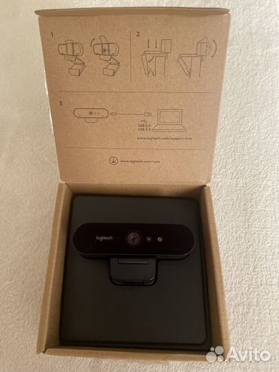 Вебкамера logitech brio ultra HD
