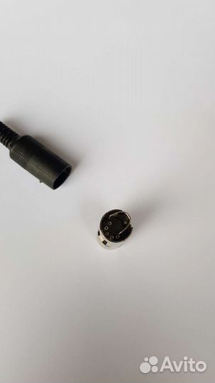 Разъём DIN 5pin (сш 5/сг 5) на кабель (под пайку)